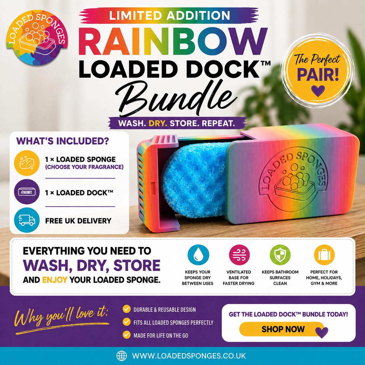 The Loaded Dock Bundle - limited-edition Rainbow